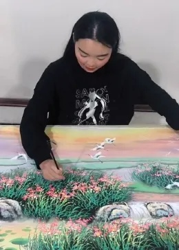 (画家梦溪)如何在梦溪画坊顺利起步,从零基础到绘画高手的成长之路