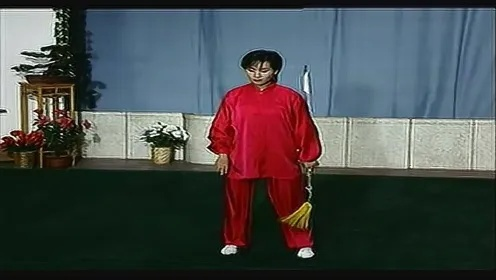 (苏韧峰武当剑49式京韵口令版背向中速)独家演示！49武当剑苏韧峰京剧版精彩剧情揭秘